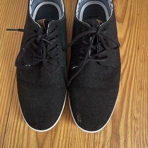 Ben Sherman Black Canvas Sneakers